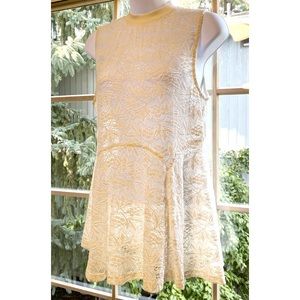 Ivory lace top